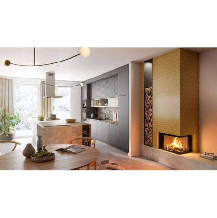 Топка SPARTHERM Varia 2L-62h чёрный шамот