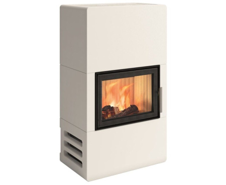 Камин Nordpeis STOCKHOLM низкий с топкой N-20F черная