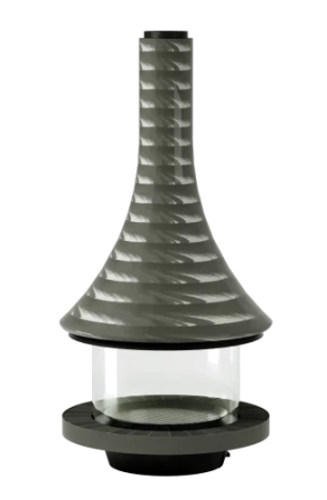 Камин Bordelet Eva 992 Центральный со стеклом Камин Bordelet Eva 992 Центральный со стеклом