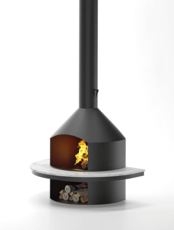 Камин островной LEDI