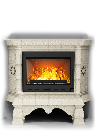 Печь камин КимрПечь Кострома Угловой Ваниль