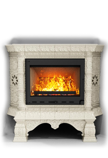 Печь камин КимрПечь Кострома Угловой Ваниль