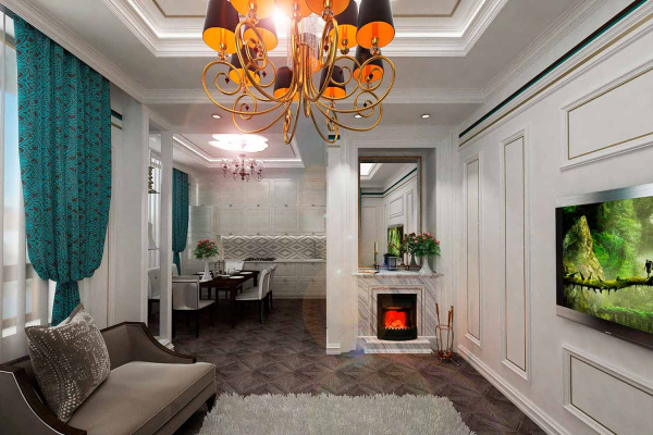 Очаг Danville Black FB2