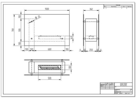БИОКАМИН ZeFire FIDERO 1000