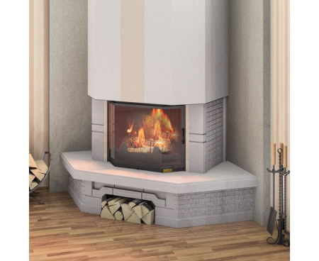 Камин Мета Акапелла 700-850 с топкой Рона 720Ш Призма