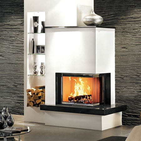 Облицовка Hark 11/232 Granit Naturschwarz с решетками лев.