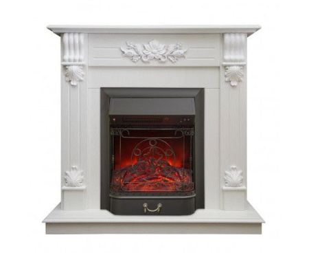 Камин RealFlame Ottawa WT с Majestic Lux BL S Камин RealFlame Ottawa WT с Majestic Lux BL S