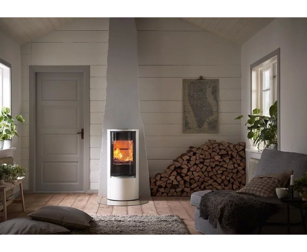 Печь-камин Contura 510G:2 Style цвет белый Печь-камин Contura 510G:2 Style цвет белый