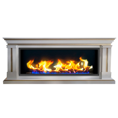 Биокамин в линейном портале "Русский огонь" Вермонт