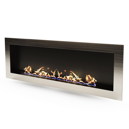 Декоративное стекло (стемалит) для биокамина Хай-тек встраиваемый