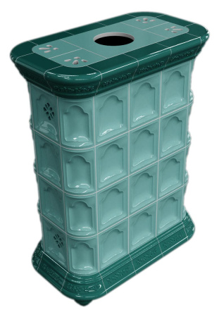 Печь камин КимрПечь Истра Центральный Волна с топкой Ладья 600