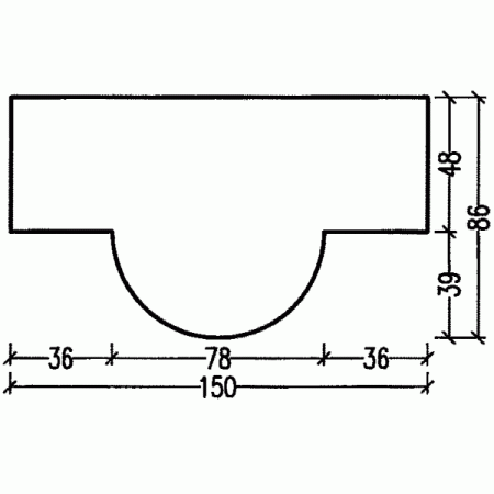 Облицовка Hark 1/52.0 Nero Assoluto poliert