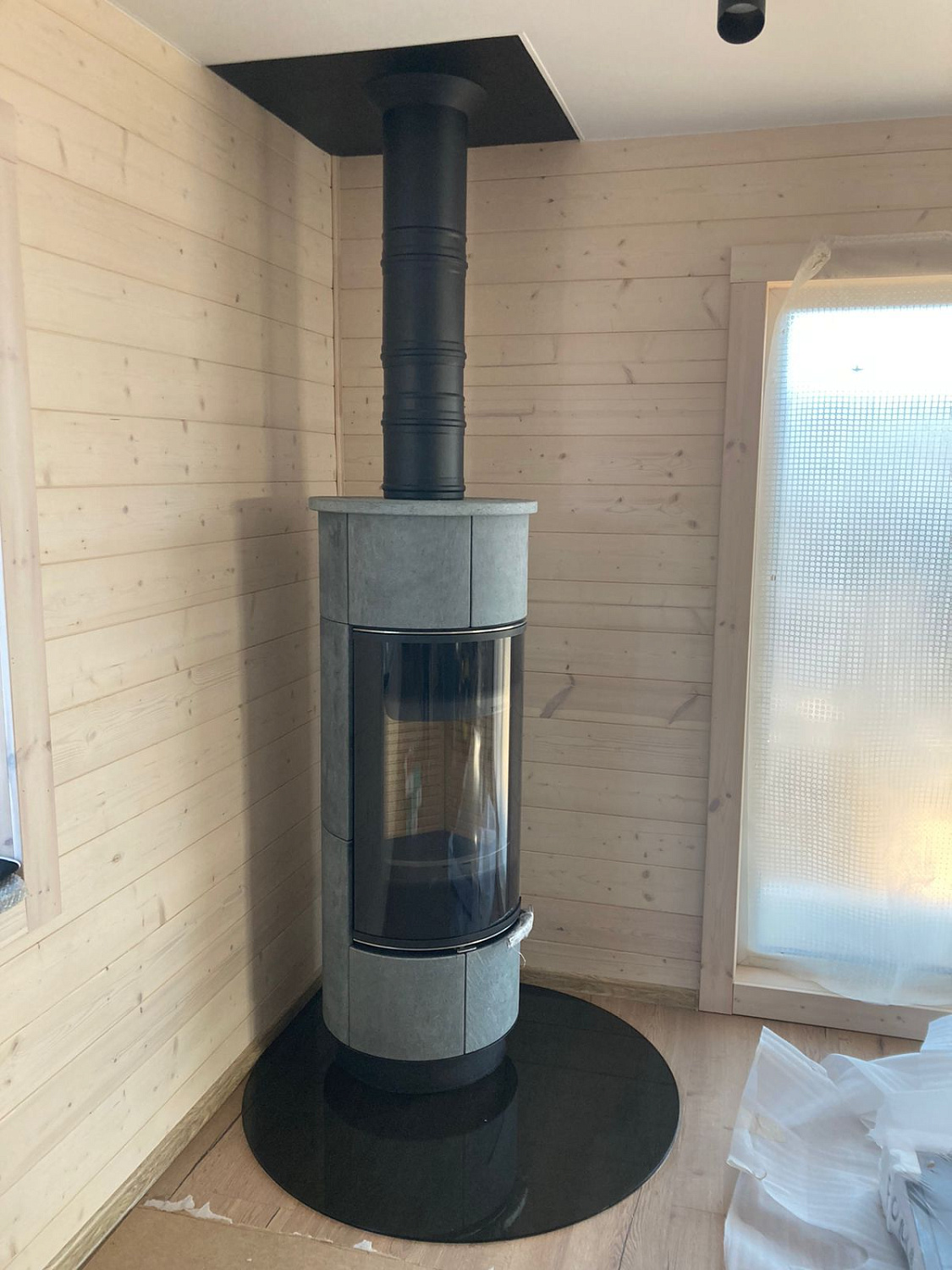 Монтаж дровяных печей-каминов