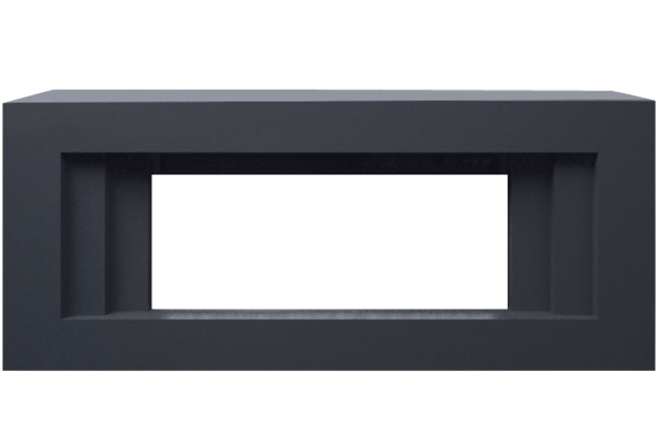 Каминокомплект Line 42 - Серый графит с очагом Vision 42 LOG LED