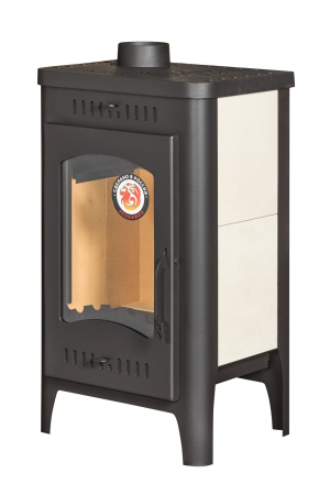 Печь ЭкоКамин Бавария Оптима с чугунной варочной плитой