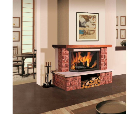 Камин EdilKamin TARRAGONA С ТОПКОЙ TEKNO 2N DX Камин EdilKamin TARRAGONA С ТОПКОЙ TEKNO 2N DX