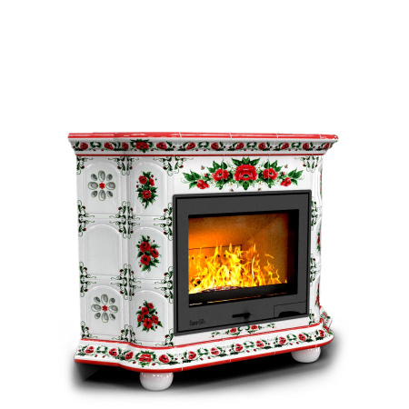 Печь камин КимрПечь Прованс Угловой Маки с топкой Ладья 600