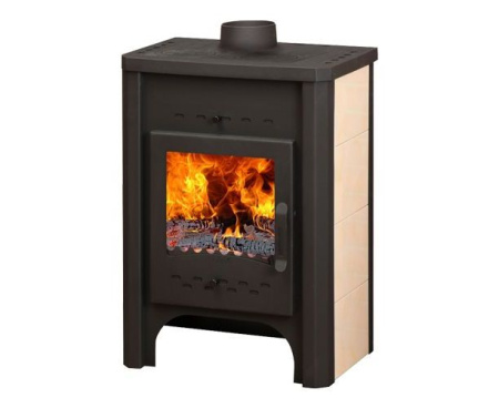 Печь ЭкоКамин Бавария с чугунной плитой