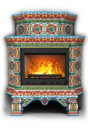 Печь камин КимрПечь Кострома Угловой Двухъярусный Май Печь камин КимрПечь Кострома Угловой Двухъярусный Май