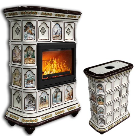 Печь-камин КимрПечъ Истра Центральный - Звери