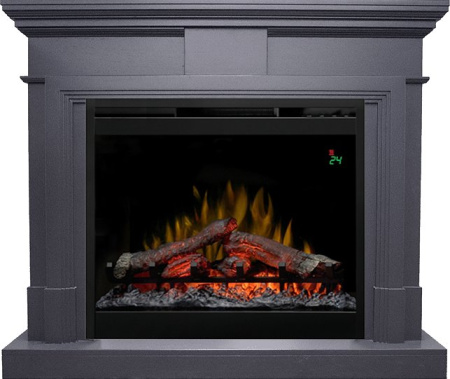 Каминокомплект Coventry Graphite Grey - Серый графит с очагом Symphony 26'' DF2624L-INT Каминокомплект Coventry Graphite Grey - Серый графит с очагом Symphony 26'' DF2624L-INT