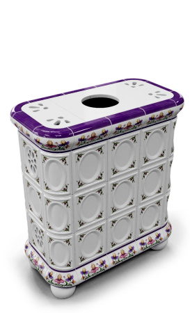 Печь камин КимрПечь Медальон Центральный Ирисы