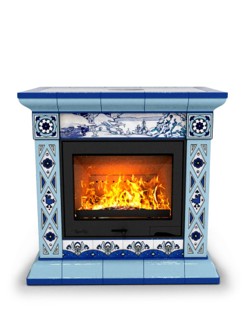 Печь камин КимрПечь Билибин Центральный Зима