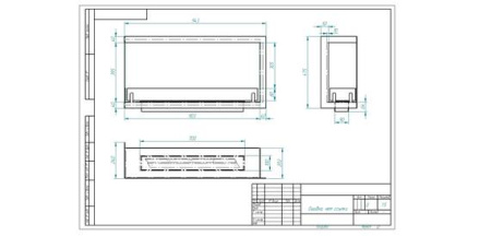 Биокамин ZeFire угловой Standart 900 левый/правый Биокамин ZeFire угловой Standart 900 левый/правый