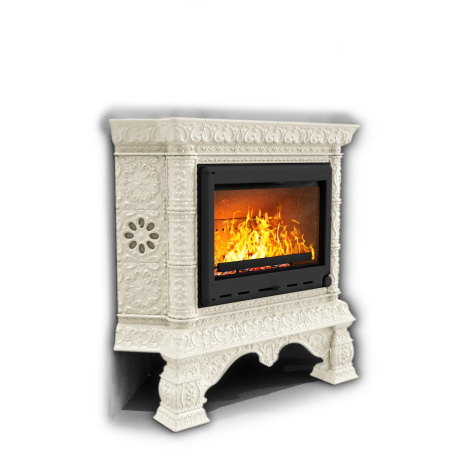 Печь камин КимрПечь Кострома Угловой Ваниль