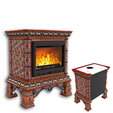 Печь камин КимрПечь Кострома Пристенный Сентябрь