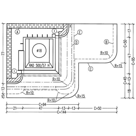 Облицовка Hark 11/220, лев.