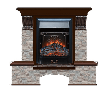 Камин ГЛЕНРИЧ (Glenrich) Бостон - К дуб