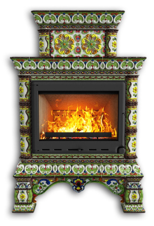 Печь камин КимрПечь Кострома Пристенный Двухъярусный Июнь