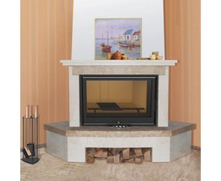 Камин Мета Осло 800 с топкой Эльба 800П