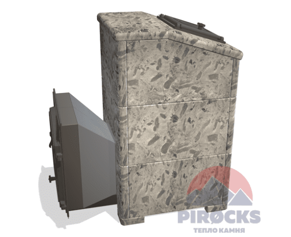 Облицовка Pirocks Президент 24 (пироксенит элит) без дна