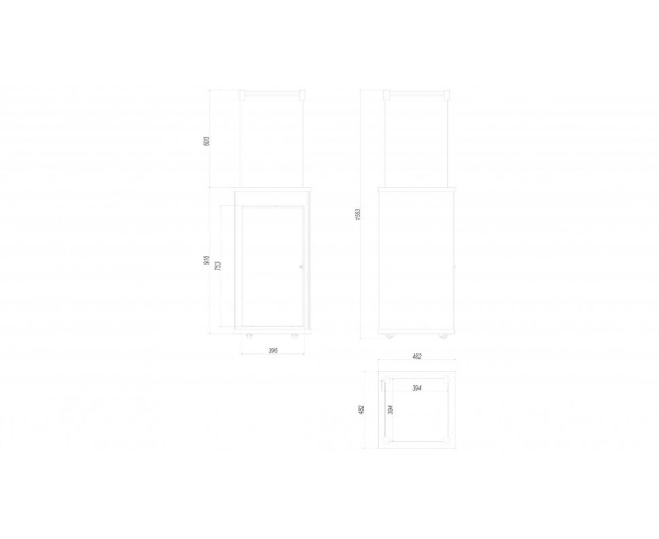 Газовый нагреватель Kratki PATIO/BASIC/G31/37MBAR