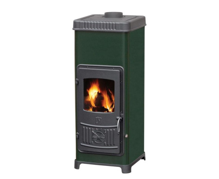 Печь Plamen DORA 10 N, эмалированная, зеленая