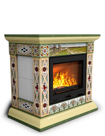 Печь камин КимрПечь Билибин Пристенный Осень