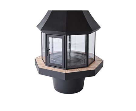 Камин Fireplace 28 с остеклением