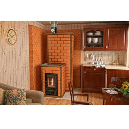 Печь КДМ Волжанка с плитой