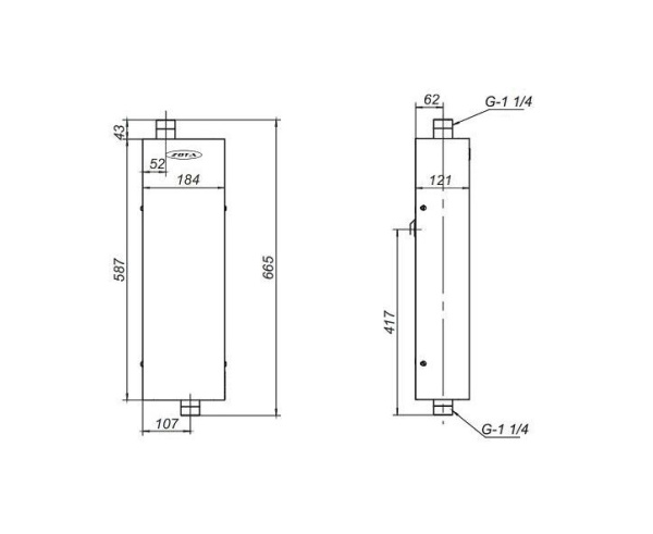 Котел ZOTA Econom 7.5