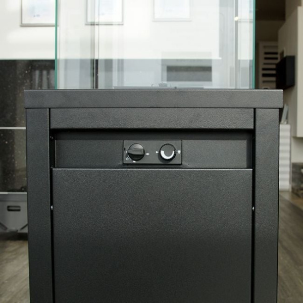 Газовый нагреватель Kratki PATIO/LIGHT, сталь, черный