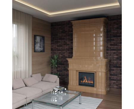 Камин Ceramica Лион Карамель