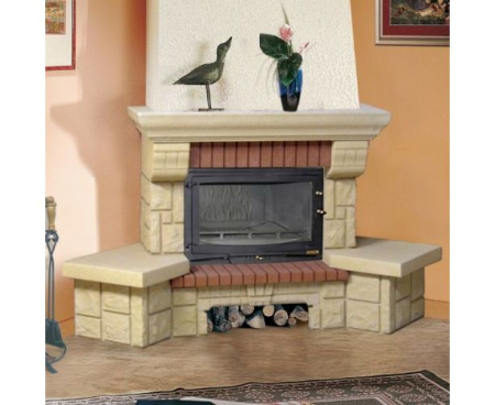 Камин Мета Опус с топкой Селеник 700МШ