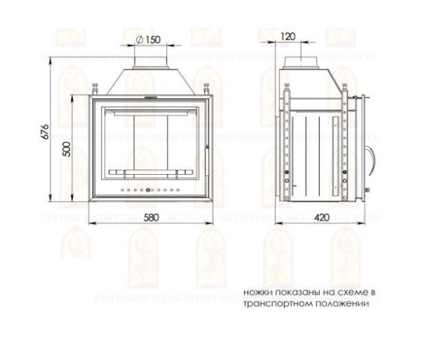 Топка Мета Эльба 609