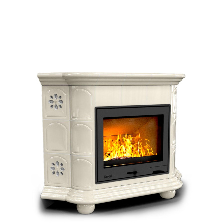 Печь камин КимрПечь Прованс Угловой Ваниль с топкой Ладья 600