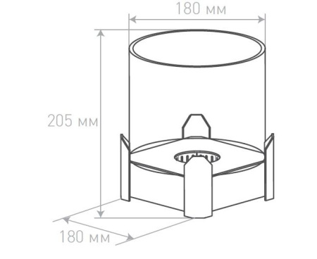 Биокамин Silver Smith MINI 1 PREMIUM WHITE