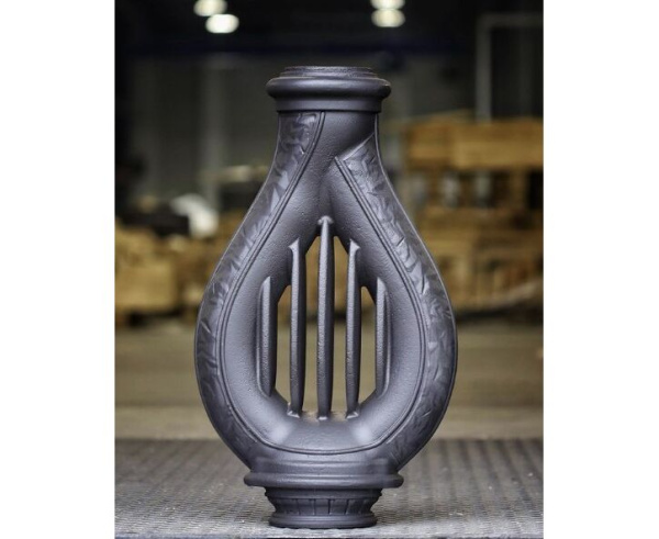 Печь Бахта черная