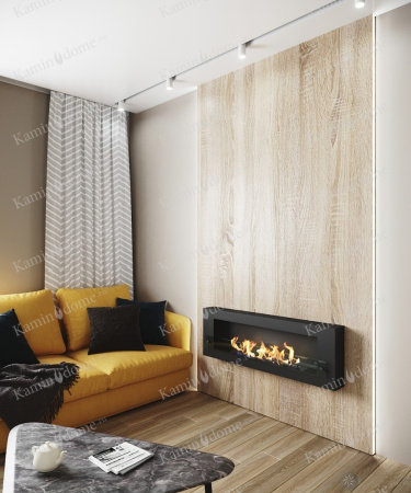 Биокамин ZeFire Orion 1200 со стемалитом и стеклом Биокамин ZeFire Orion 1200 со стемалитом и стеклом