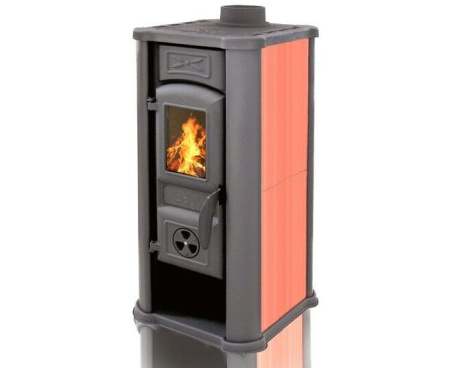 Печь Tim Sistem Diana ceramic красная